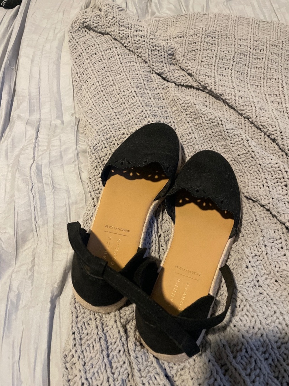 black shoe